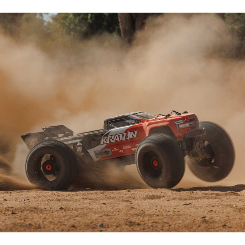1/10 KRATON 4S 4X4 RTR Brushless Speed Truck, Red