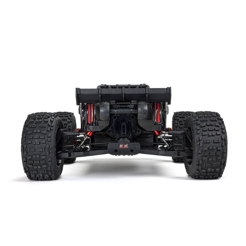 1/5 OUTCAST 8S EXB AVC 4X4 RTR Brushless Stunt Truck, Black