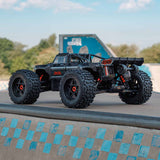 1/5 OUTCAST 8S EXB AVC 4X4 RTR Brushless Stunt Truck, Black