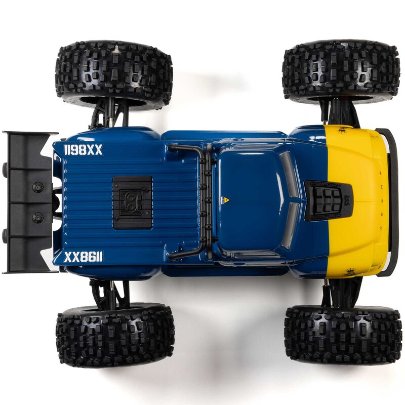 1/8 NOTORIOUS 6S 4X4 RTR Brushless Stunt Truck, Blue