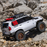 Axial 1/24 SCX24 Lexus GX 470 4X4 RTR Brushed Rock Crawler (Battery & Charger Included), White
