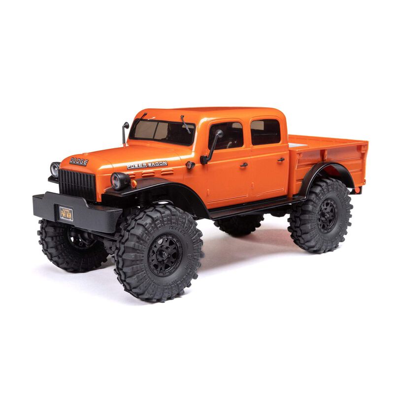 Axial 1/24 SCX24 Dodge Power Wagon 4X4 RTR Brushed Rock Crawler