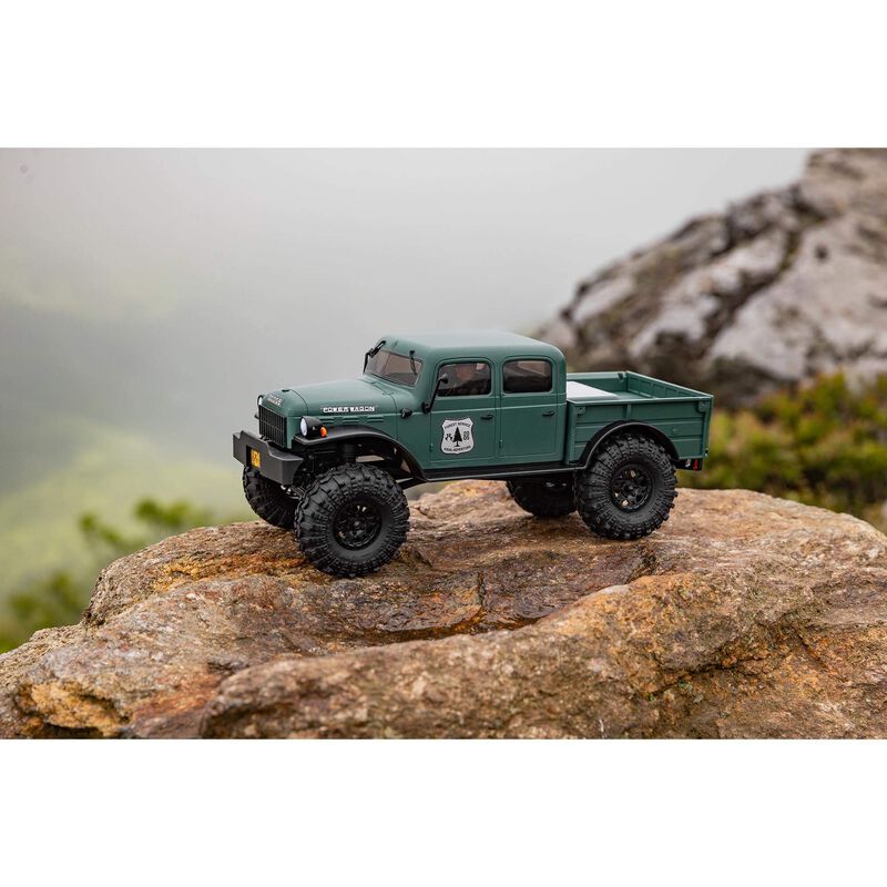Axial 1/24 SCX24 Dodge Power Wagon 4X4 RTR Brushed Rock Crawler