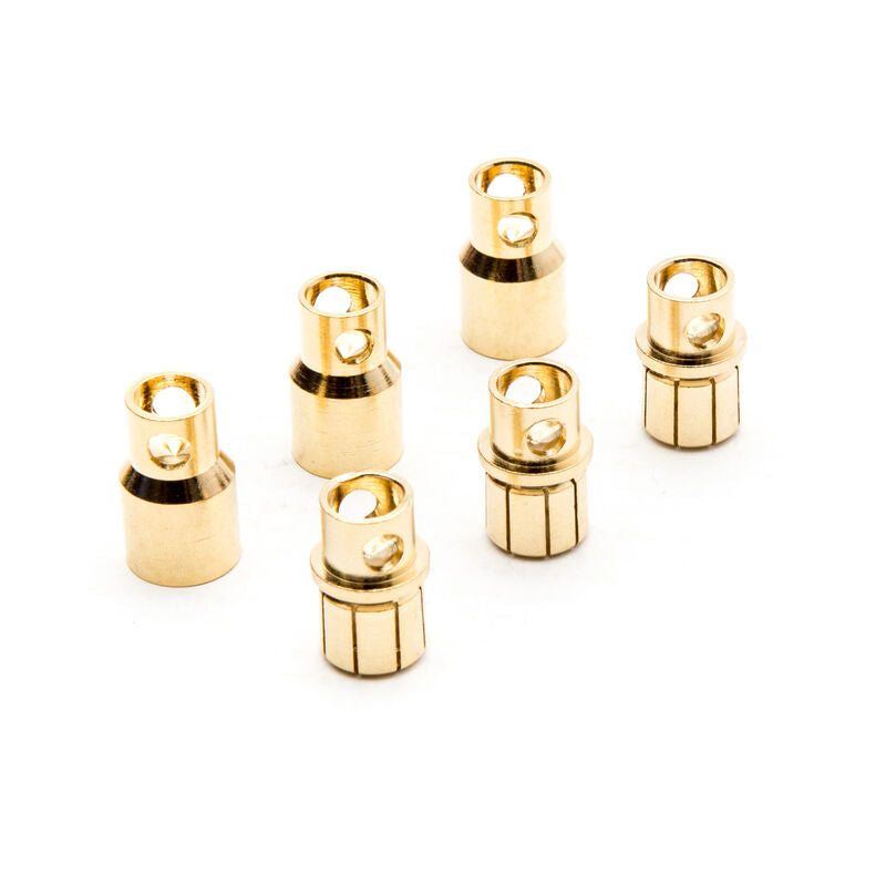 Dynamite Connector: Gold Bullet Set, 8.0mm (3)