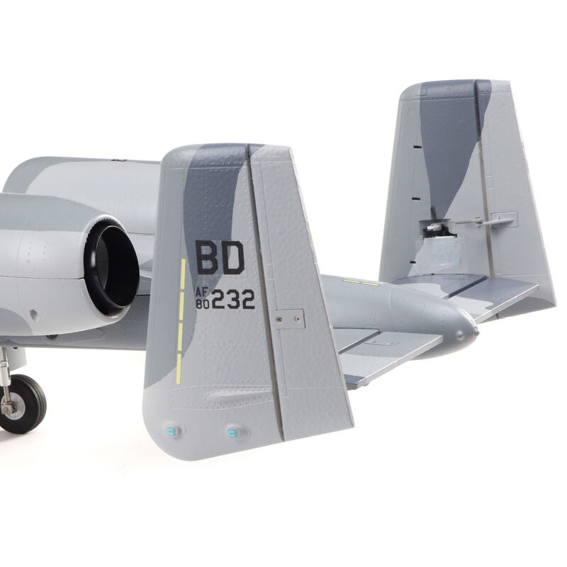 A-10 Thunderbolt II Twin 64mm EDF BNF Basic with AS3X and SAFE Select - EFL011500
