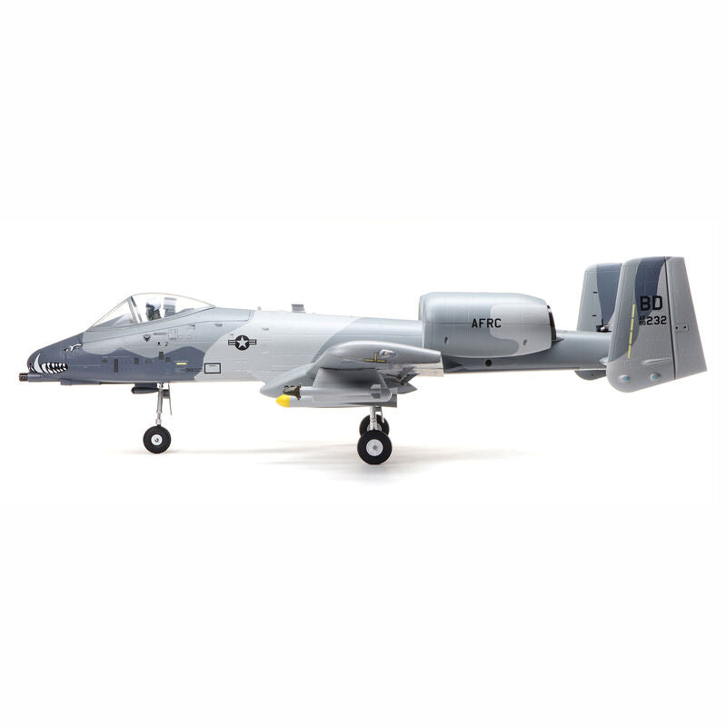 A-10 Thunderbolt II Twin 64mm EDF BNF Basic with AS3X and SAFE Select - EFL011500