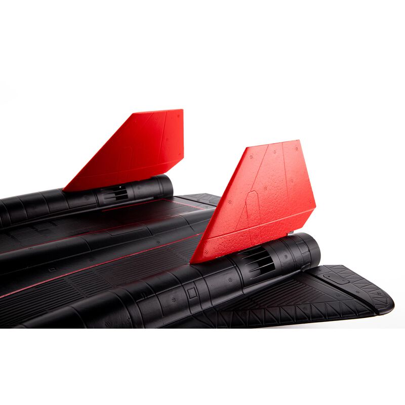 E-Flite SR-71 Blackbird Twin 40mm EDF BNF Basic with AS3X and SAFE Select