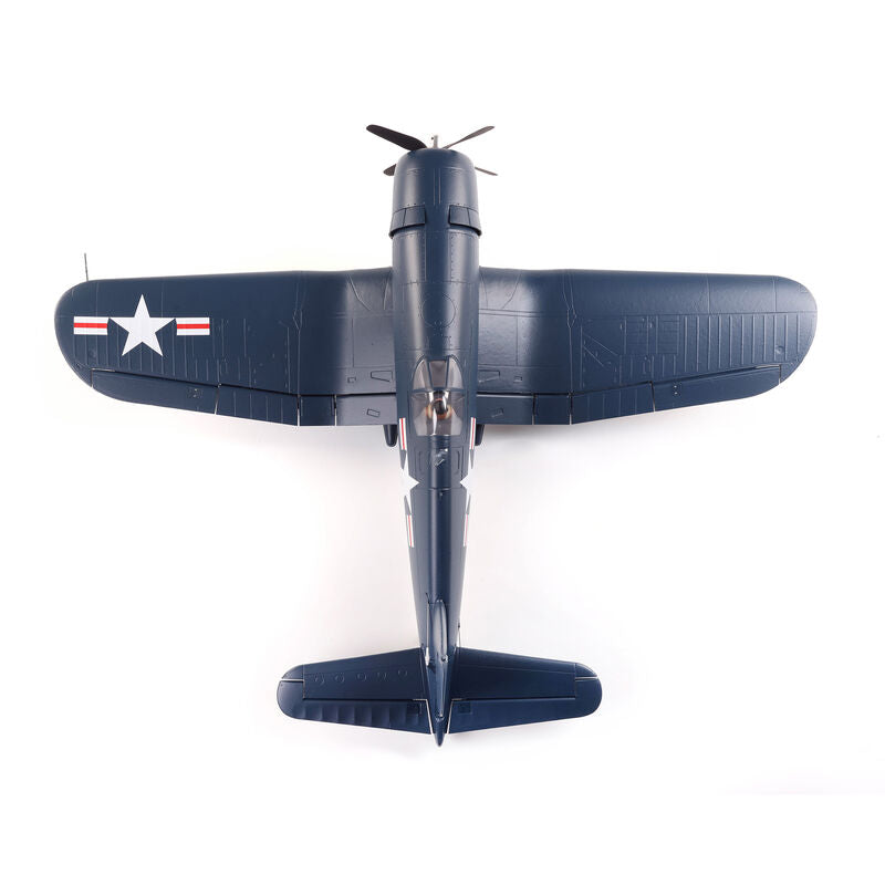 F4U-4 Corsair 1.2m BNF Basic with AS3X and SAFE Select - EFL18550