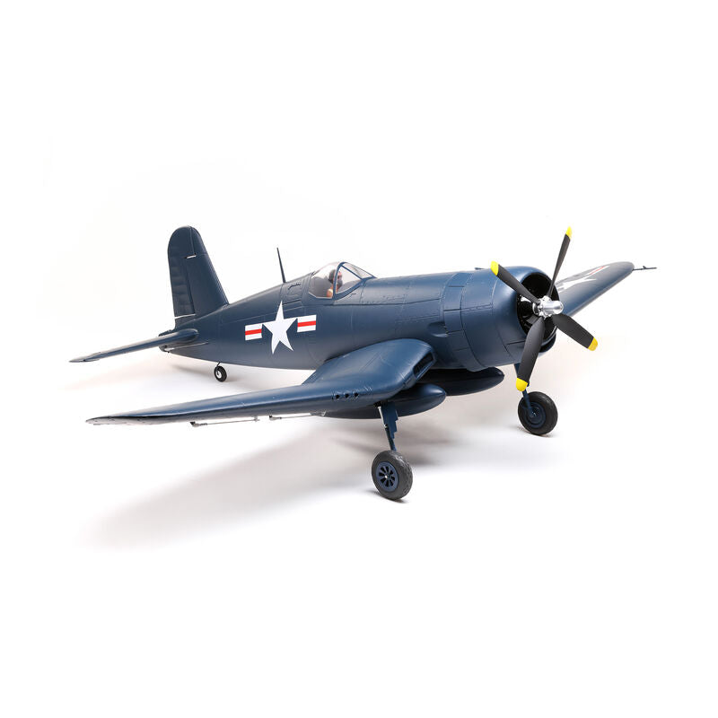 F4U-4 Corsair 1.2m BNF Basic with AS3X and SAFE Select - EFL18550