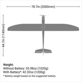 E-flite Night Radian 2.0m PNP