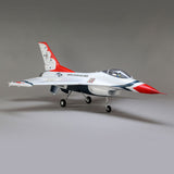 F-16 Thunderbirds 70mm EDF Jet BNF Basic with AS3X and SAFE Select - EFL78500