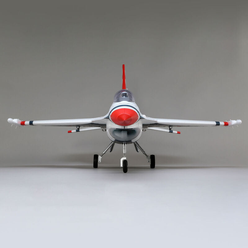 F-16 Thunderbirds 70mm EDF Jet BNF Basic with AS3X and SAFE Select - EFL78500