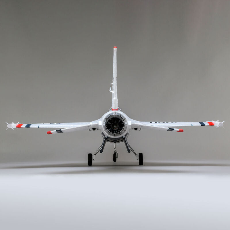 F-16 Thunderbirds 70mm EDF Jet BNF Basic with AS3X and SAFE Select - EFL78500