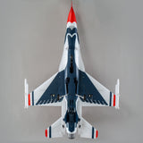F-16 Thunderbirds 70mm EDF Jet BNF Basic with AS3X and SAFE Select - EFL78500