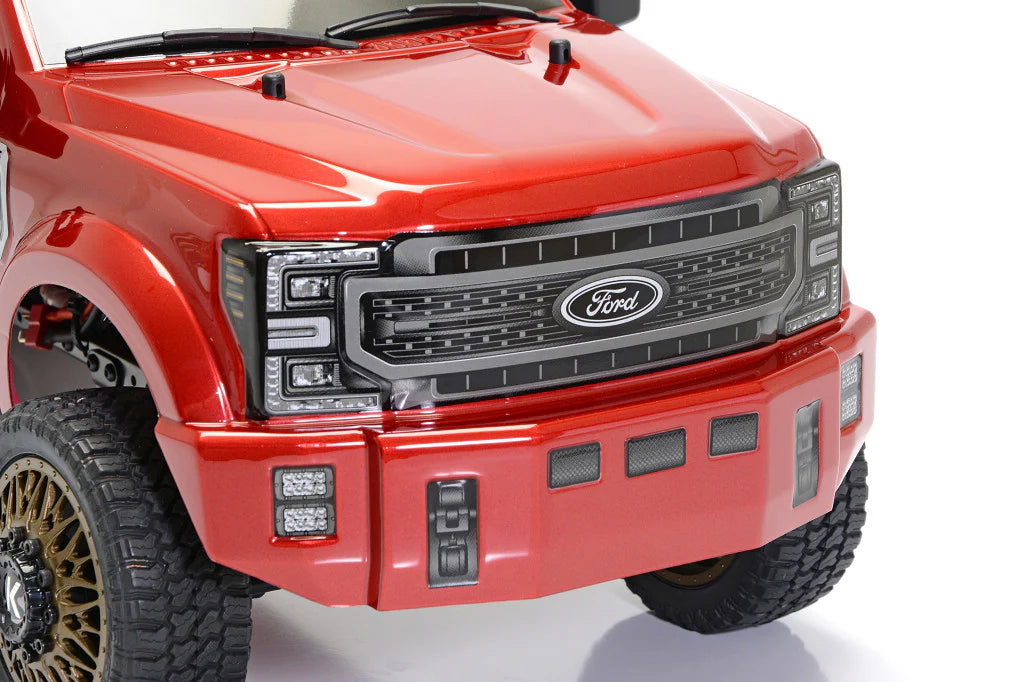 CEN Racing 8989 FORD F-450 SD KG1 Wheel Edition 1/10 4WD RTR (RED Candy Apple) Custom Truck DL-Series