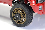 CEN Racing 8989 FORD F-450 SD KG1 Wheel Edition 1/10 4WD RTR (RED Candy Apple) Custom Truck DL-Series