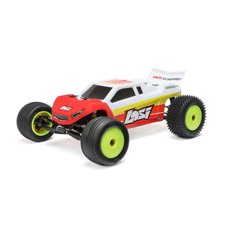 Losi 1/18 Mini-T 2.0 2S 2WD RTR Brushless Stadium Truck, Red