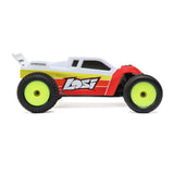 Losi 1/18 Mini-T 2.0 2S 2WD RTR Brushless Stadium Truck, Red