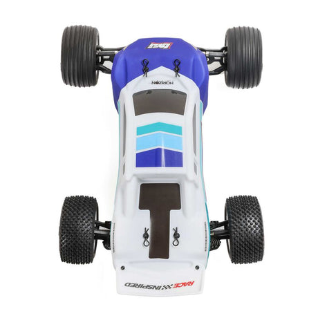 Losi 1/18 Mini-T 2.0 2S 2WD RTR Brushless Stadium Truck, Blue
