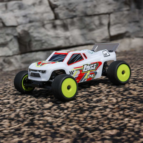 Losi 1/28 Micro-T 2S 2WD RTR Stadium Truck, White