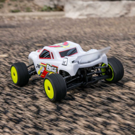 Losi 1/28 Micro-T 2S 2WD RTR Stadium Truck, White
