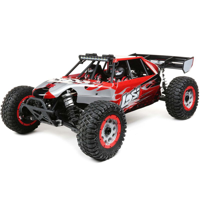 Losi 1/5 DBXL-E 2.0 V2 8S 4X4 RTR Brushless Desert Buggy, Red