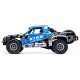 Losi 1/6 Super Baja Rey King Shocks 8S 4X4 RTR Brushless Desert Truck, Blue