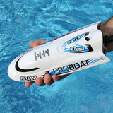 Jet Jam 12 Self-Righting Pool Racer Brushed RTR White - PRB08031T2