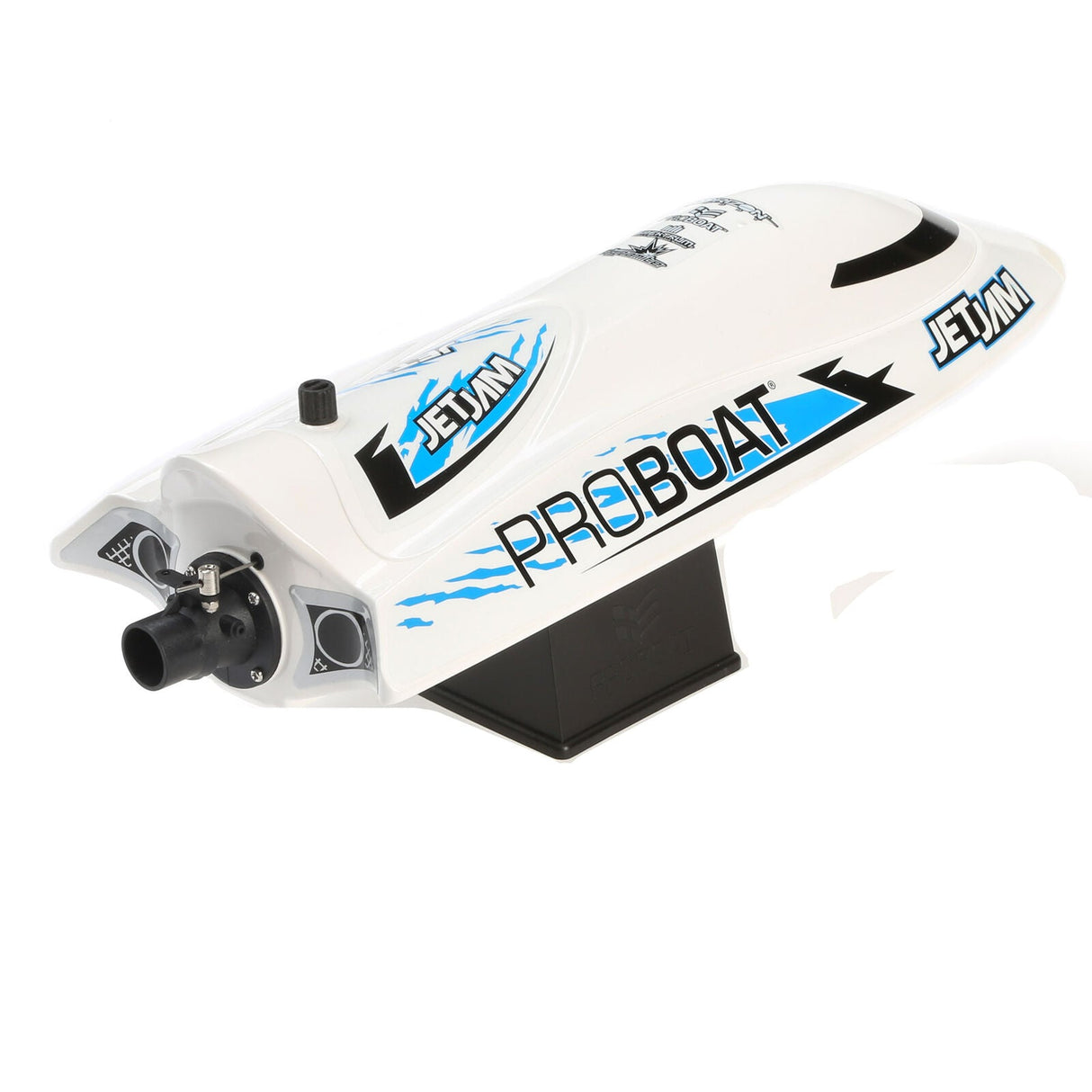 Jet Jam 12 Self-Righting Pool Racer Brushed RTR White - PRB08031T2