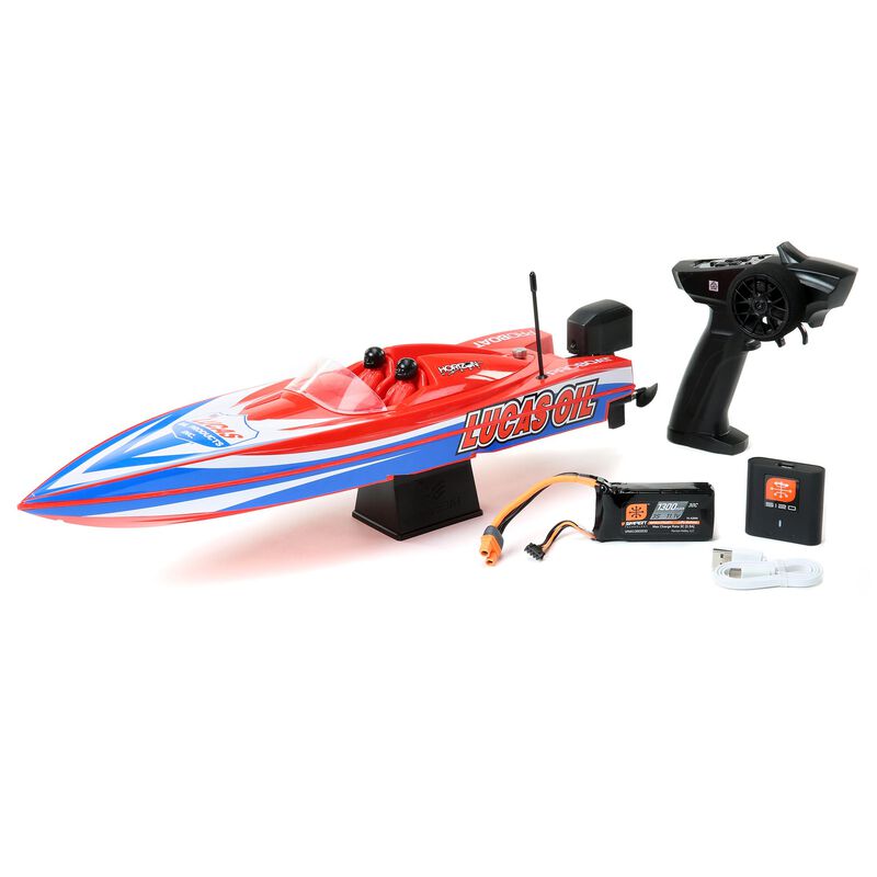 Lucas Oil 17" Power Boat Racer Self-Righting Deep-V RTR - PRB08044T2