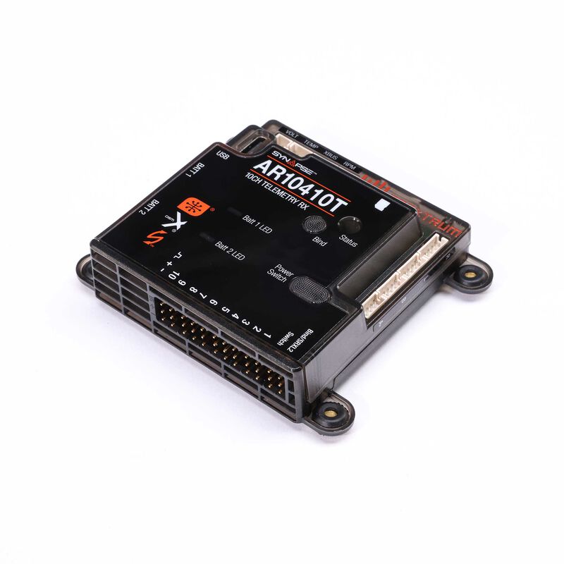 Spektrum AR10410T 10-Channel Power Safe Telemetry Receiver