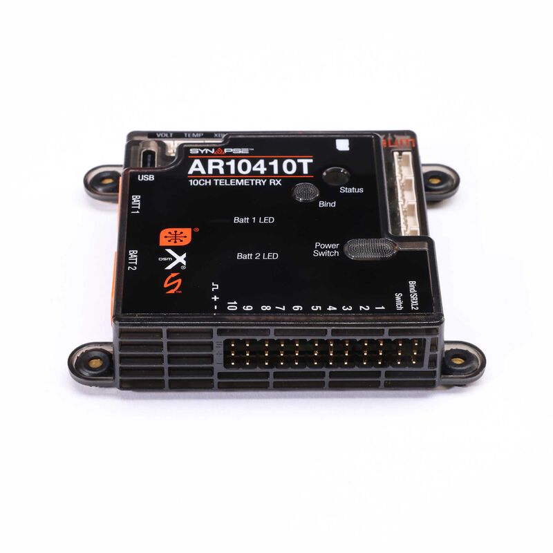 Spektrum AR10410T 10-Channel Power Safe Telemetry Receiver