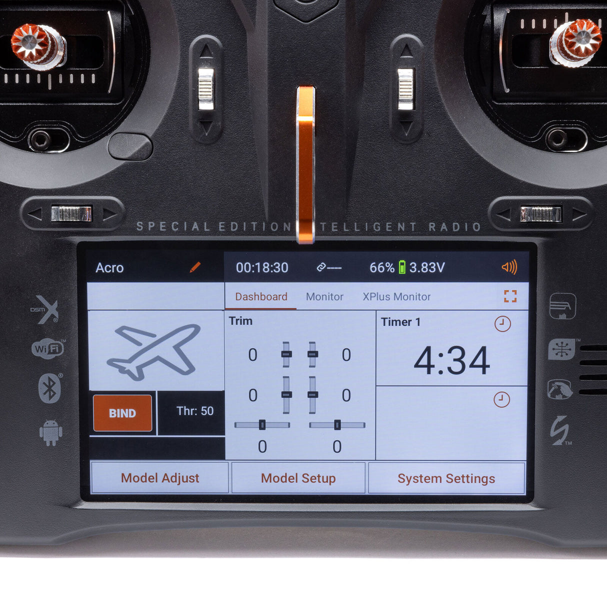 Spektrum iX14+ Special Edition Transmitter with 14-Channel PowerSafe Receiver and Synapse Combo