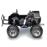 Tamiya 1/12 Midnight Pumpkin 2WD Monster Truck Kit, Metallic