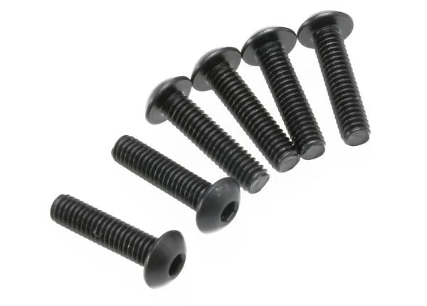 Traxxas  - 3933 Screws 4x16mm button-head machine (hex drive) (6)