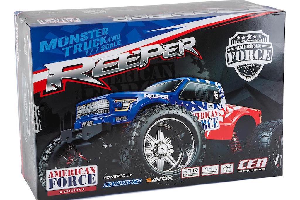 CEN Racing 9520 REEPER American Force Edition 1/7 Scale 4WD RTR Truck