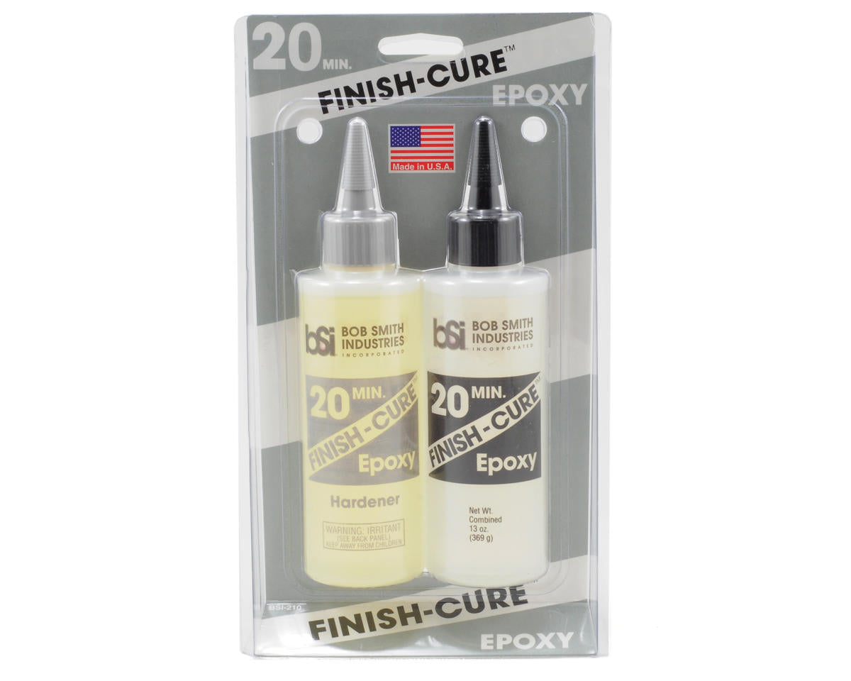 Bob Smith -  FINISH-CURE 20 Minute Epoxy (13oz)
