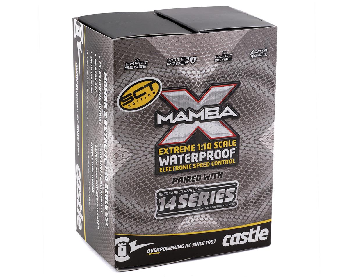 Castle Creations - Mamba X SCT 1/10 Brushless Combo w/1412 (2100kV) (5mm Shaft)Combo w/1412 (2100kV) (5mm Shaft)