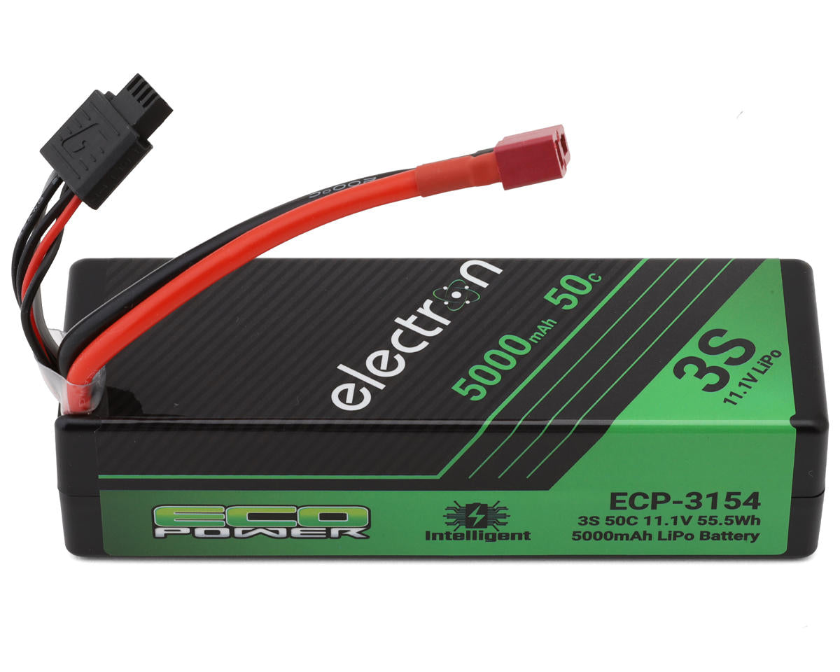 EcoPower "Electron" 3S 50C Intelligent LiPo Battery w/T-Style Connector (11.1V/5000mAh)