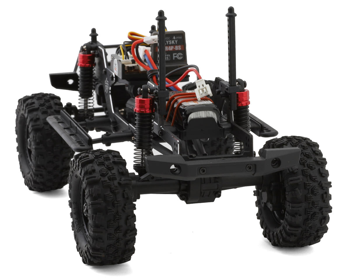 Furitek CR-18P 2024 Rushmore 4x4 1/18 RTR Micro Rock Crawler w/Brushless Furitek & Motor (Red)
