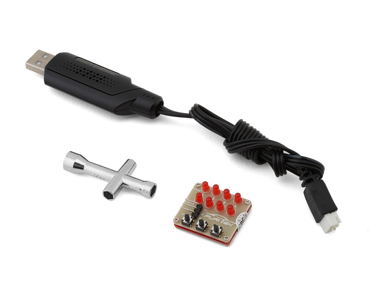 Furitek CR-18P 2024 Rushmore 4x4 1/18 RTR Micro Rock Crawler w/Brushless Furitek & Motor (Red)
