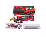 Gens Ace G-Tech Smart 2S Hardcase LiPo Battery 35C (7.4V/1700mAh) w/iEC2 Connector