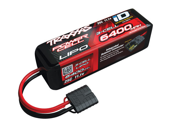 Traxxas 6400 mAh 11.1 Volt 3-Cell LiPo Battery