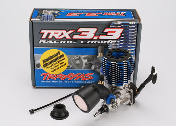 Traxxas TRX 3.3 Nitro Engine w/ IPS Shaft & Recoil Starter