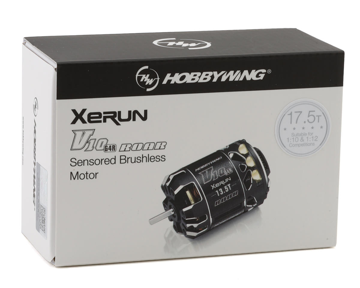 Hobbywing - Xerun V10 G4R Competition Stock Brushless Motor (17.5T) (ROAR)