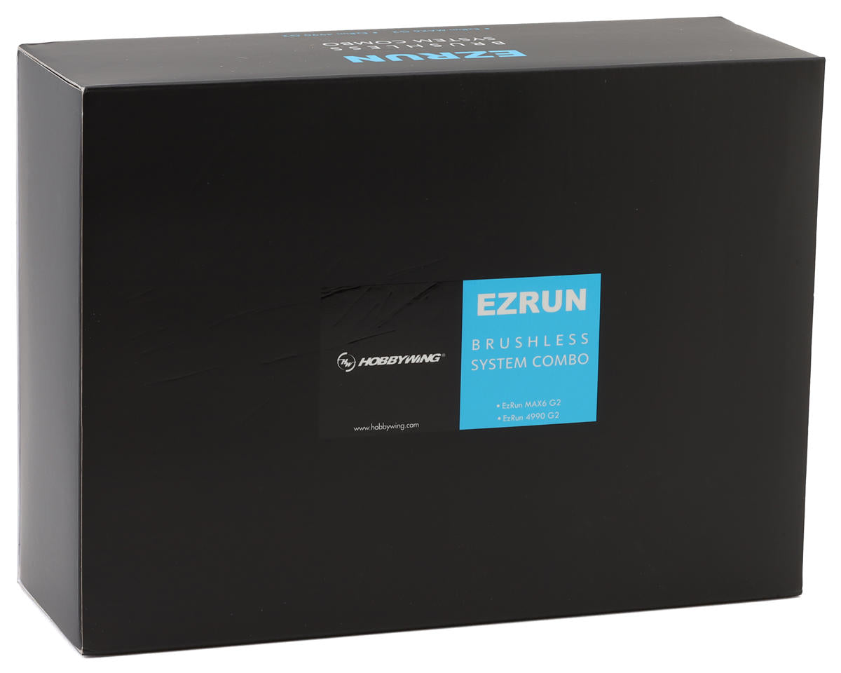 Hobbywing - EZRun MAX6 G2 Sensored Brushless ESC & Motor Combo w/4990SD G2 (1650kV)