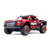 1/16 MOJAVE GROM 4X4 RTR Brushed Desert Truck (Battery & Charger Included), Red/Black