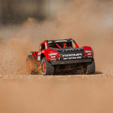 1/16 MOJAVE GROM 4X4 RTR Brushed Desert Truck (Battery & Charger Included), Red/Black