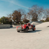 1/16 MOJAVE GROM 4X4 RTR Brushed Desert Truck (Battery & Charger Included), Red/Black