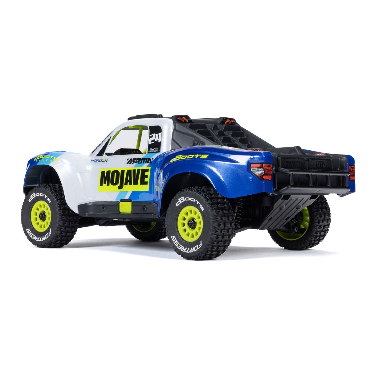 1/16 MOJAVE GROM 4X4 RTR Brushed Desert Truck (Battery & Charger Included), Blue/White